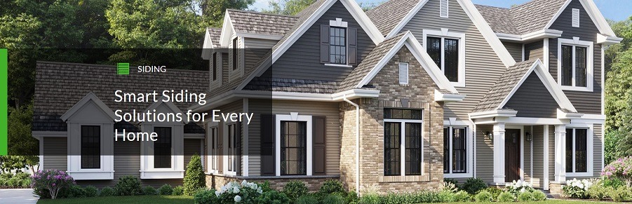 Product siding banner